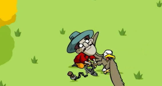 感恩的老鹰故事