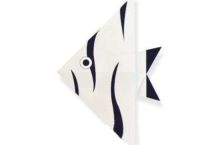 热带鱼折纸图解