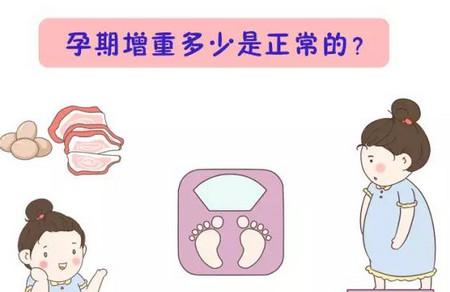 孕期体重增重多少才算是正常？