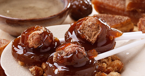 黑糖话梅棒棒糖