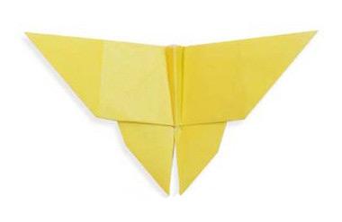 简单蝴蝶折纸步骤图解