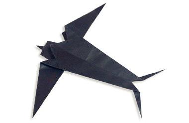 燕子折纸步骤