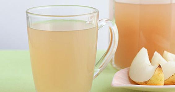 白萝卜生梨汁
