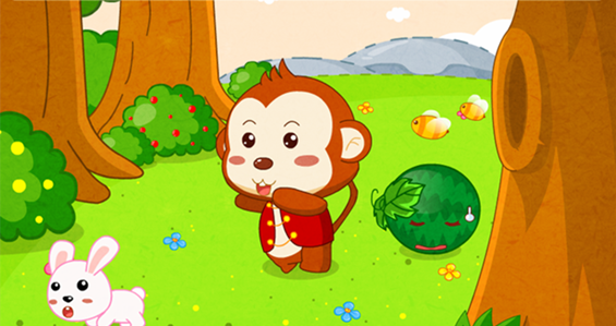 小猴子下山故事视频