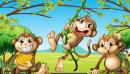 猴子和松鼠故事视频