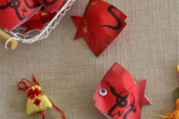 红包鱼的制作方法