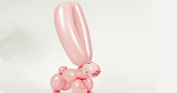 制作小兔子气球