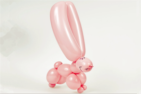 制作小兔子气球