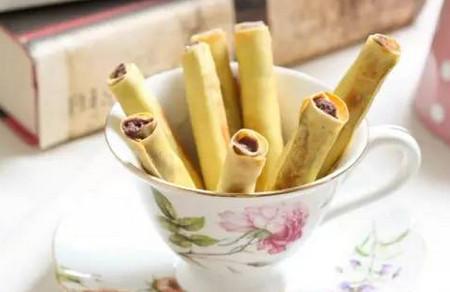 红豆最好吃的吃法——红豆卷