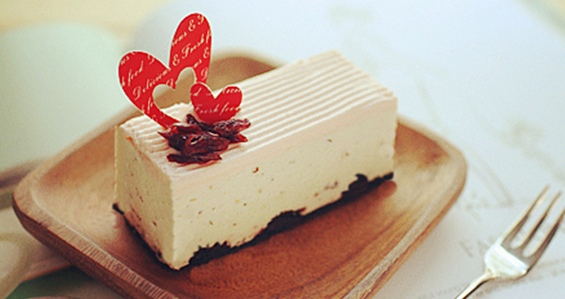 蔓越莓冻芝士蛋糕