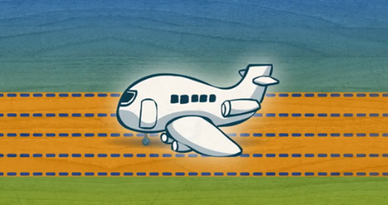 飞机逆风起落的原因