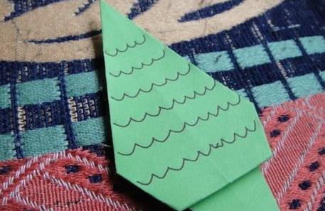 手工折纸大树怎么叠