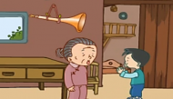 哑巴喜欢喇叭绕口令