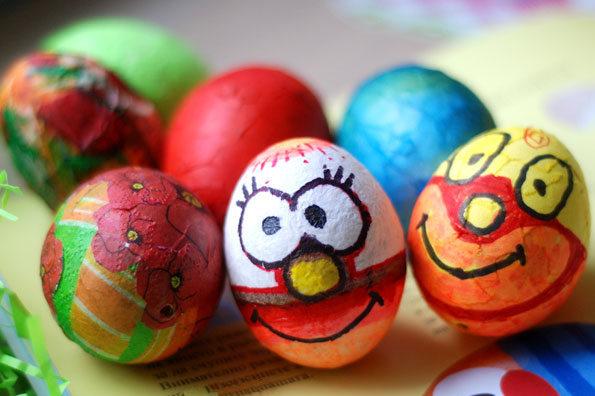 鸡蛋壳不倒翁制作