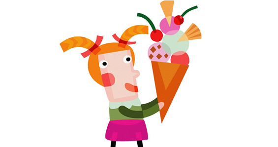 橡皮泥甜筒冰淇淋