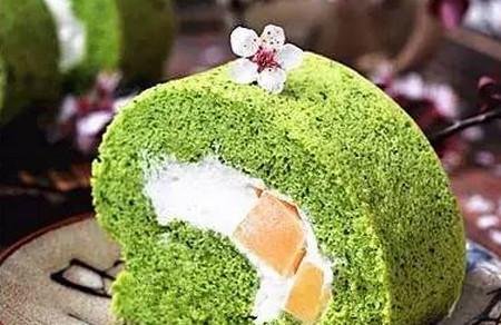 彩色面食也可以很健康——菠菜鸡蛋卷