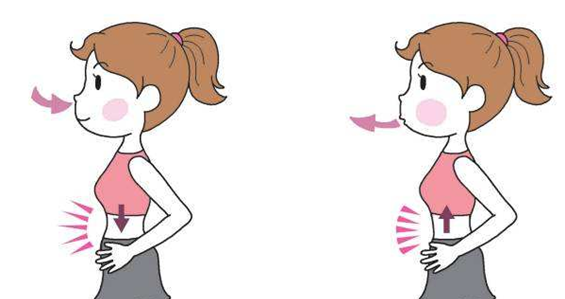 瑜伽动作腹式呼吸