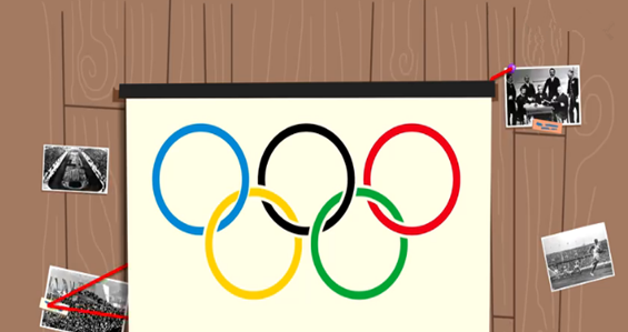 为什么奥运会的标志是五个圆环？