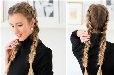 辫子的编法大全有图解 辫子发型的各种编法