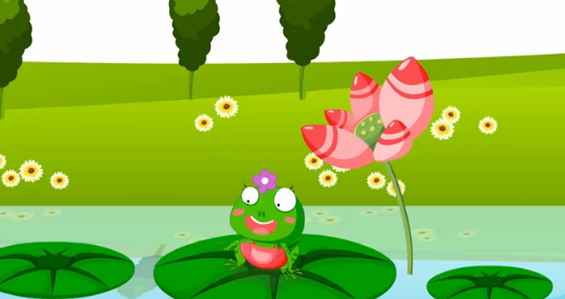 夏天来到荷塘儿歌