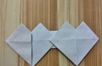 一箭双心的折法步骤图 表白利器心形折纸，你学会了么
