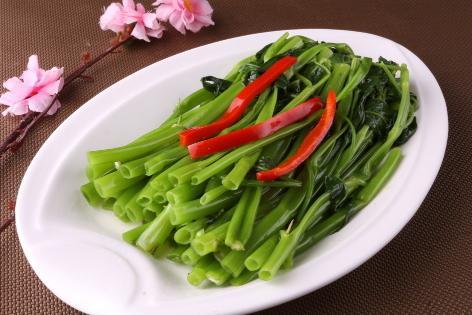 空心菜怎么炒得绿的 空心菜怎么炒不变的小秘诀