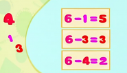 6的减法运算