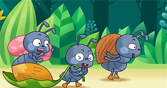 蚂蚁和蚱蜢的故事