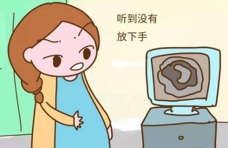 怀孕后经常这样胎教，检查时胎儿的动作，让医生笑坏了