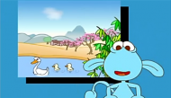 幼儿教育古诗朗诵之惠崇《春江晚景》