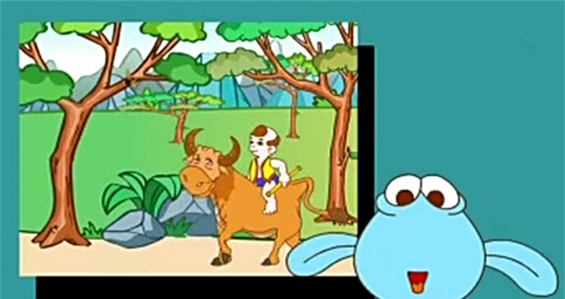 幼儿教育古诗朗诵之《所见》