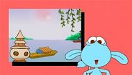 幼儿教育古诗朗诵之《饮湖上初晴后雨》