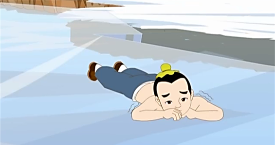 经典故事《王祥卧冰求鲤》