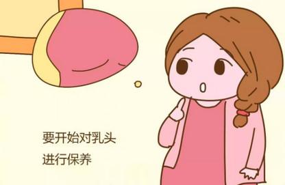 到了孕五月就该保养乳头了，应该如何保养？