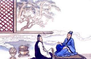 唐诗宴梅道士山房孟浩然带拼音版