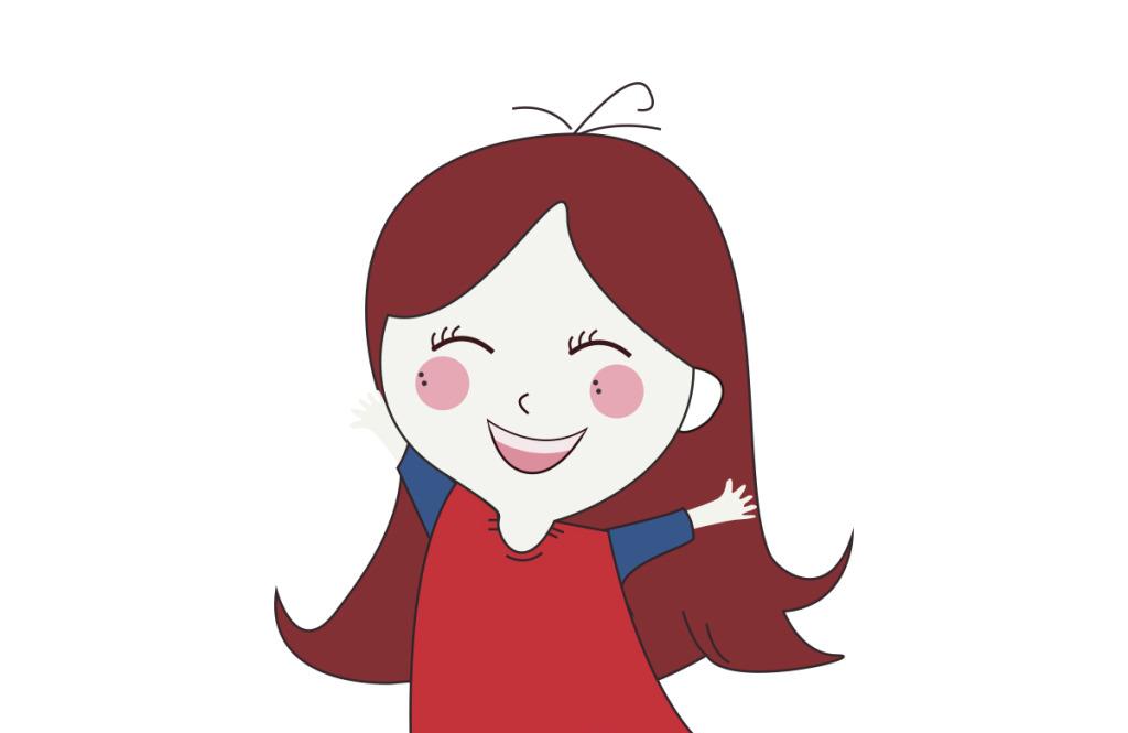 小艳甜甜地笑了的故事