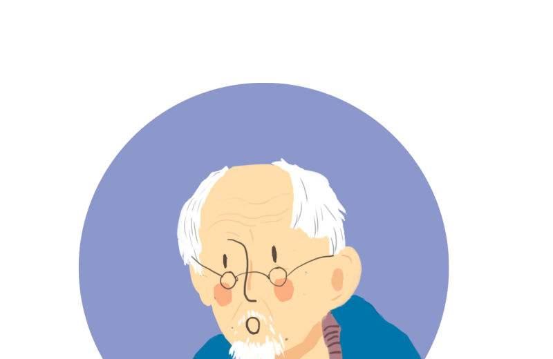 爷爷第一次吃麦当劳的故事