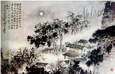 古诗宿府杜甫带拼音版