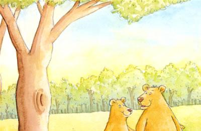 三只小熊和蜂蜜的故事