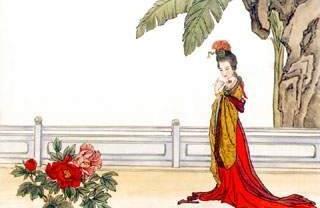 古诗清平调其二李白带拼音版