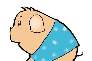 穿西装的吹气猪的故事