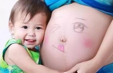 三岁的女儿指着我肚子说”妈妈你怀孕了“，结果我真的测出了双红线