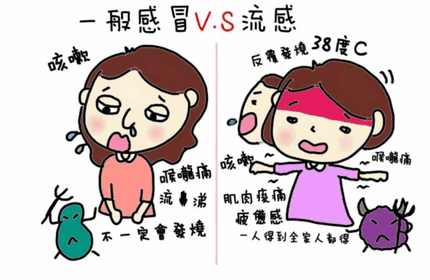 如何快速识别小儿流感和普通感冒？