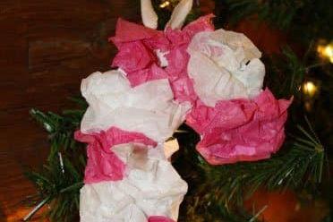 圣诞节拐杖糖挂饰制作方法