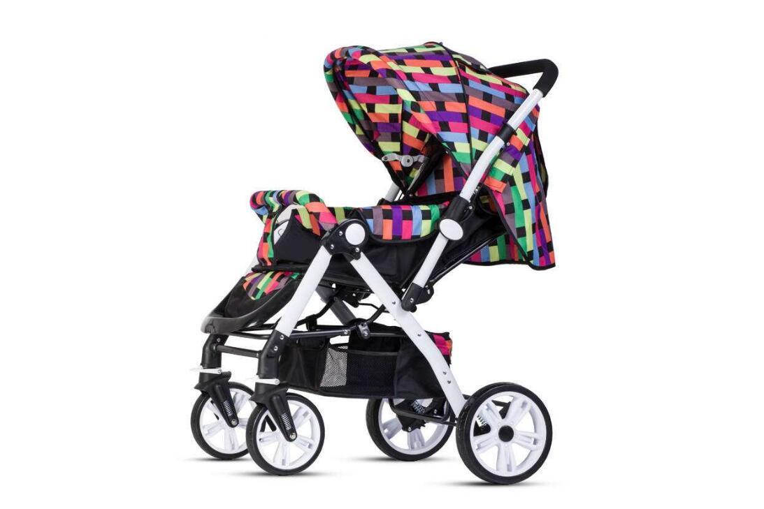 婴儿推车怎么折叠图解