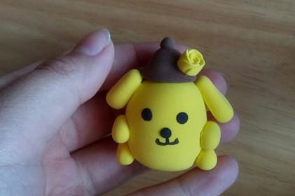 超轻黏土小狗的制作过程