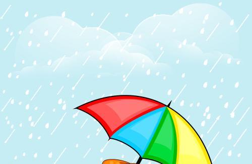 雨中叠罗汉的故事