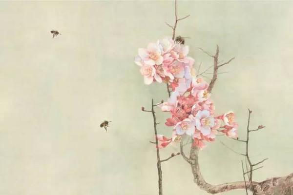 惊蛰左河水古诗带拼音版