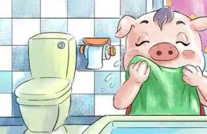 照镜子的小猪的故事