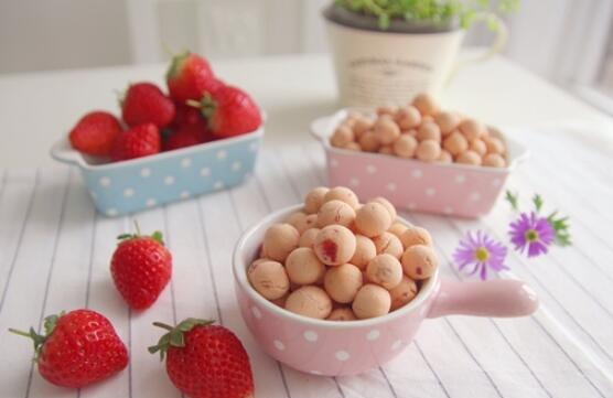 草莓小馒头 真材实料的天然小零食